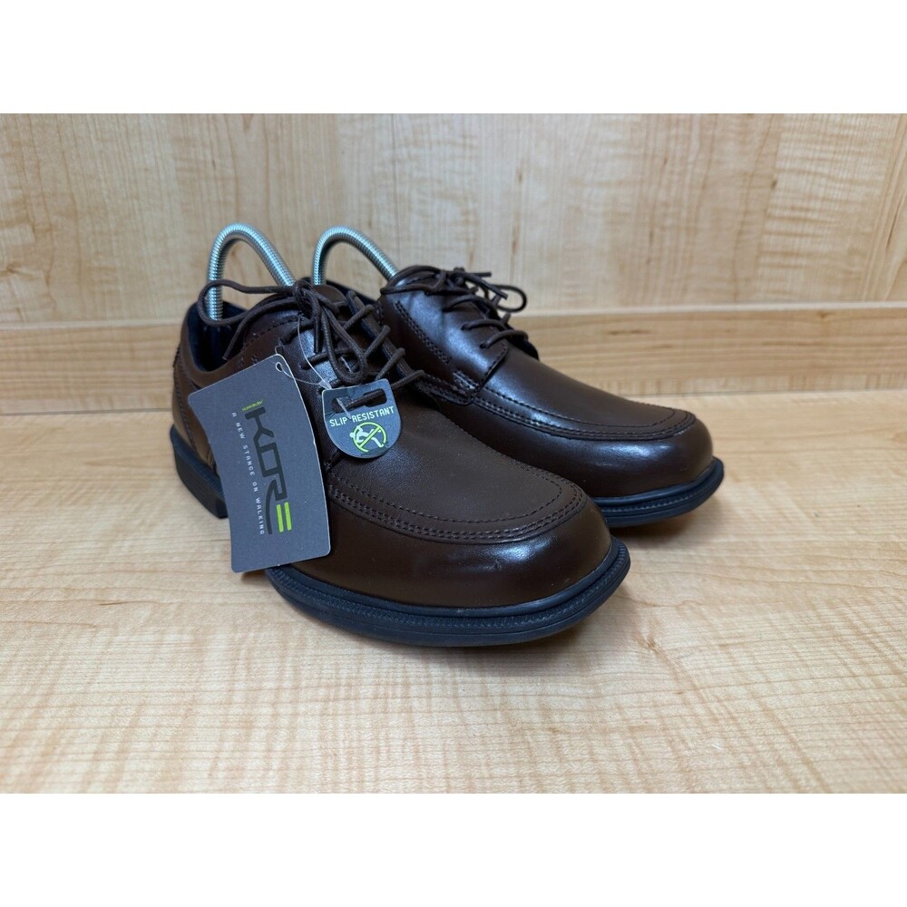 NUNN BUSH Bourbon Street MOC Toe Oxford KORE Brown Leather MENS Size 8M NEW!